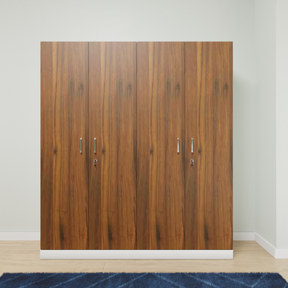 AVIRA |Wardrobe, Hinged | 4 Door, 2 Inside Drawer Wardrobes VIKI FURNITURE   