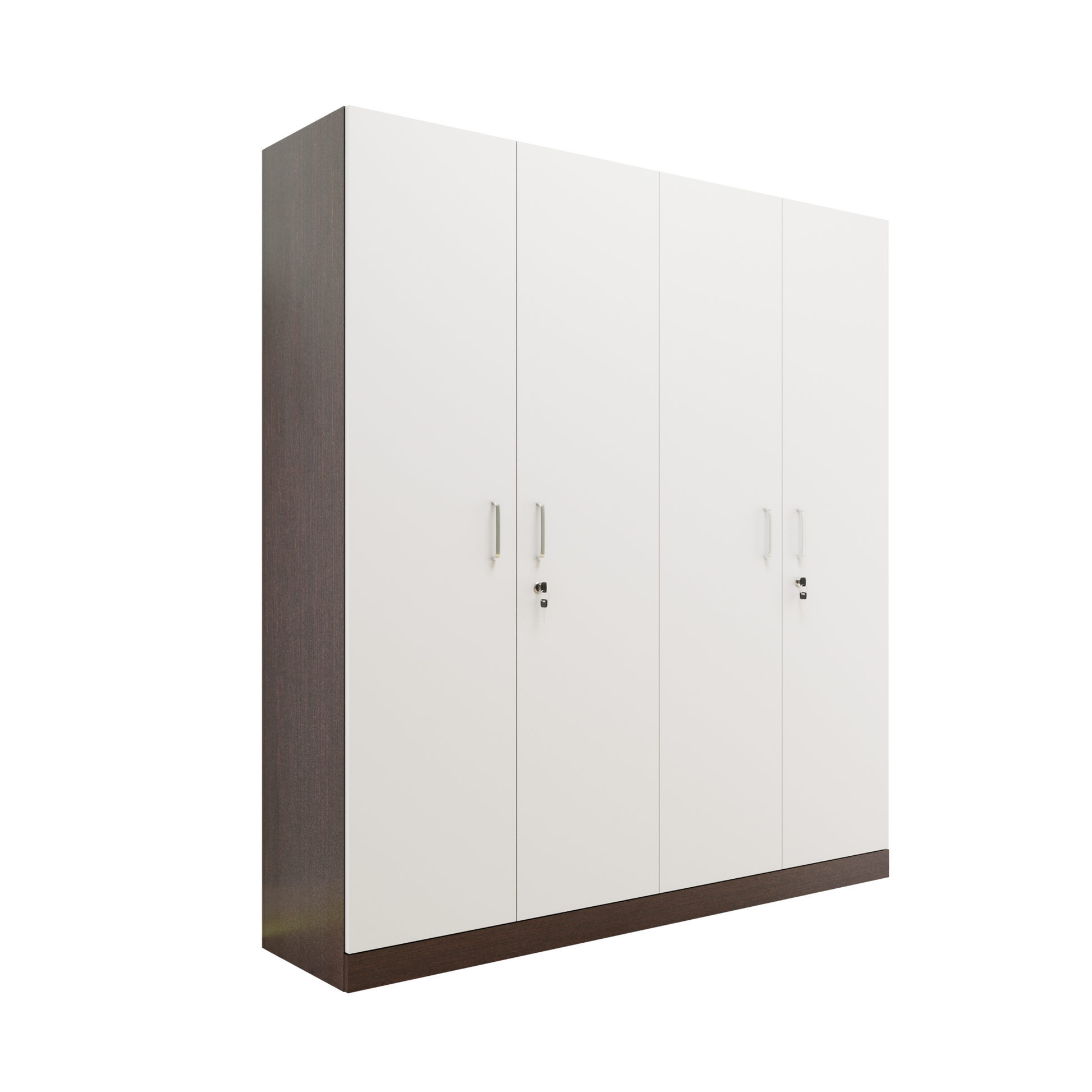 AVIRA |Wardrobe, Hinged | 4 Door, Shelf, Hanging Space Wardrobes VIKI FURNITURE   