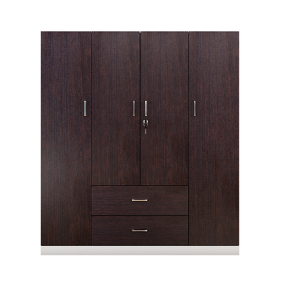 AVIRA |Wardrobe, Hinged | 4 Door, 2 Drawer & Dual Color Wardrobes VIKI FURNITURE   