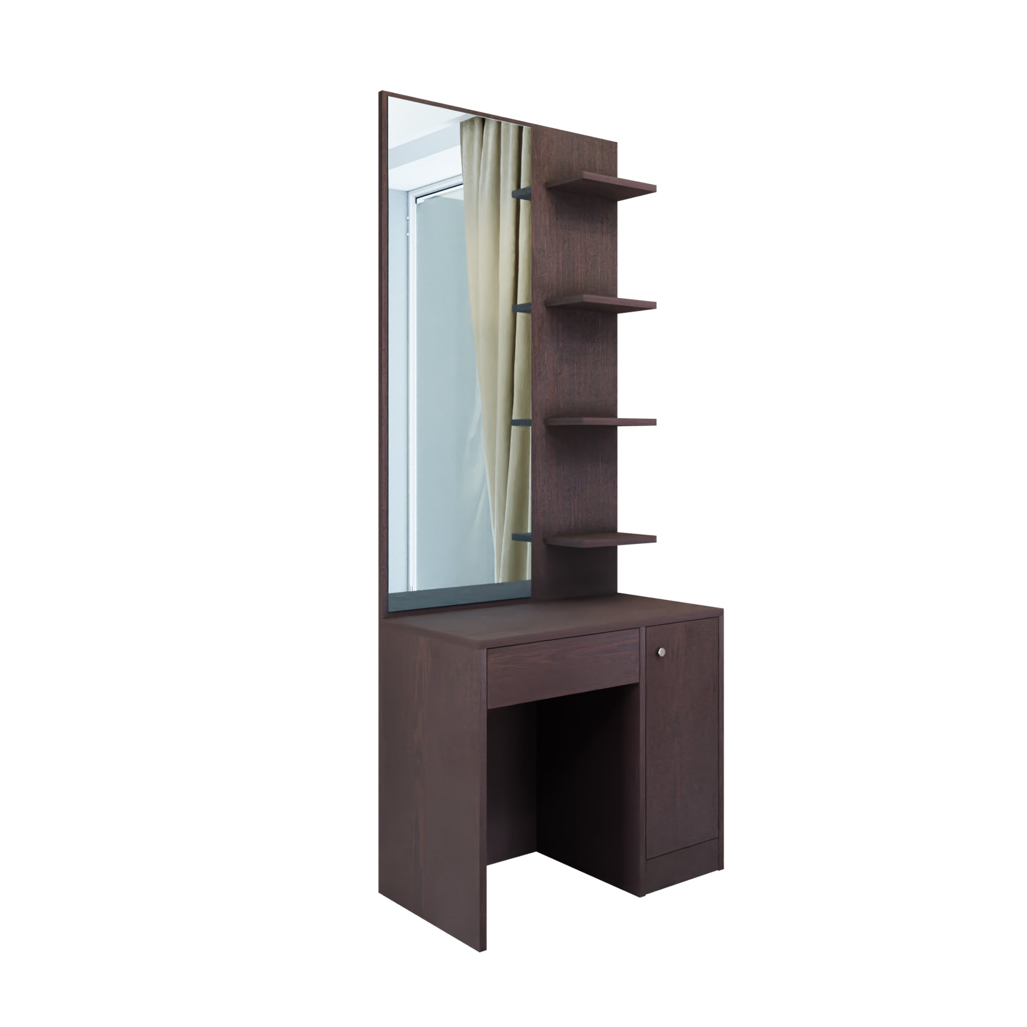 Buy Engineered Wood Wall Mount Dressing Table for Bedroom Living Room  (Wenge) (D.I.Y) Online at Best Prices in India - JioMart.