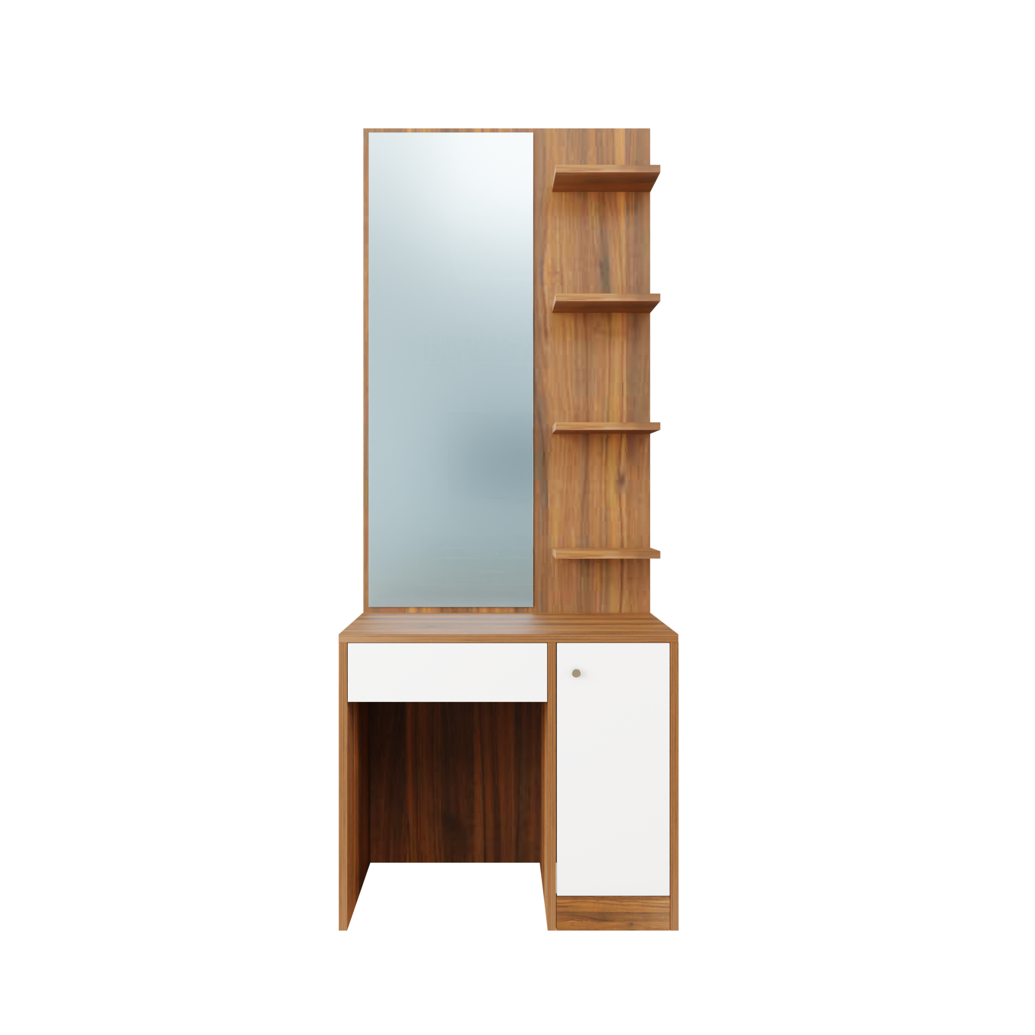 Shop for Wooden Allan Dressing table and Mirror Online in India - Furniture  Wallet