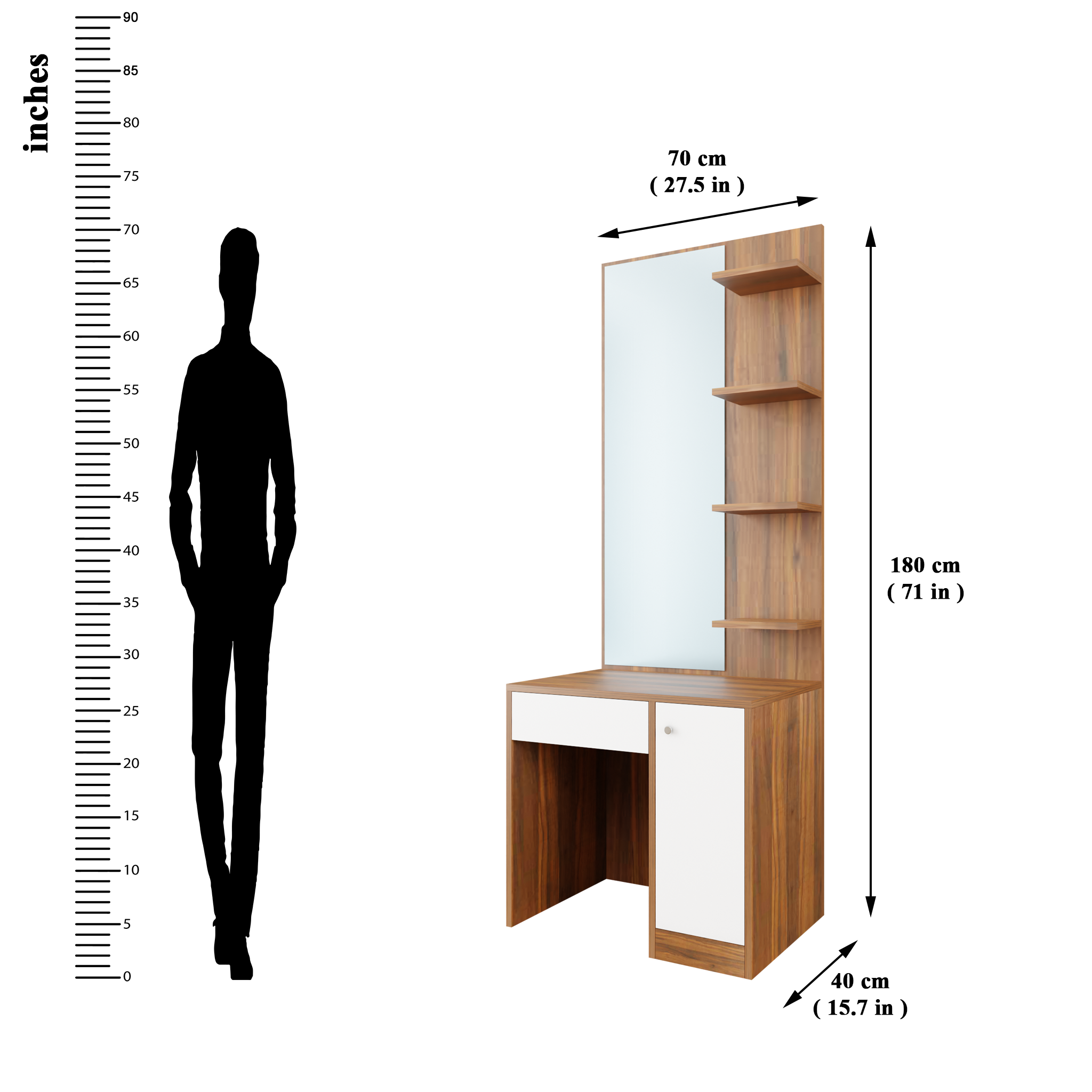 kosmo-marvella-dressing-table-hg-cashmere | Spacewood Ecommerce